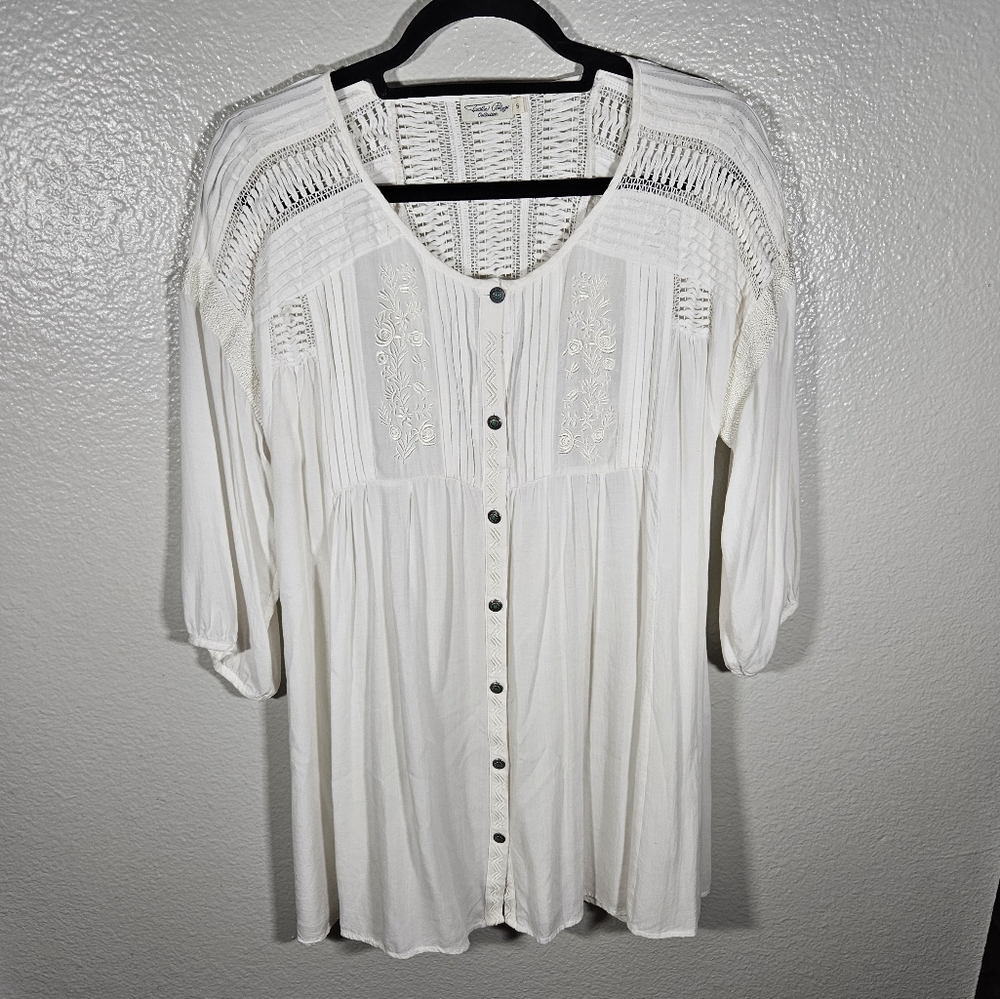 Tasha Polizzi Oversized Blouse Size S